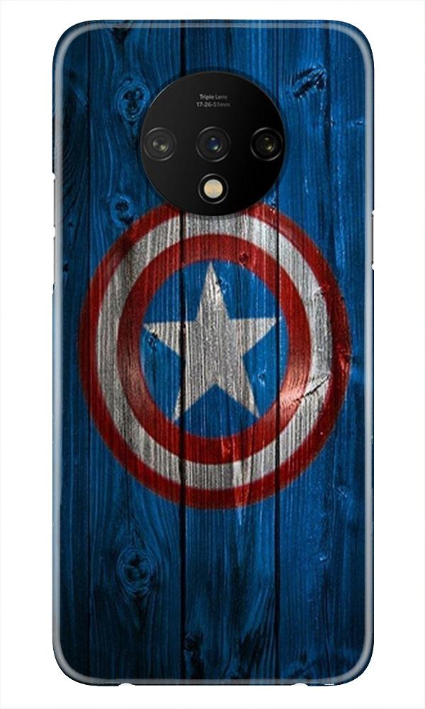 Captain America Superhero Mobile Back Case for OnePlus 7T (Design - 118) Captain America Superhero Case for OnePlus 7T (Design - 118)