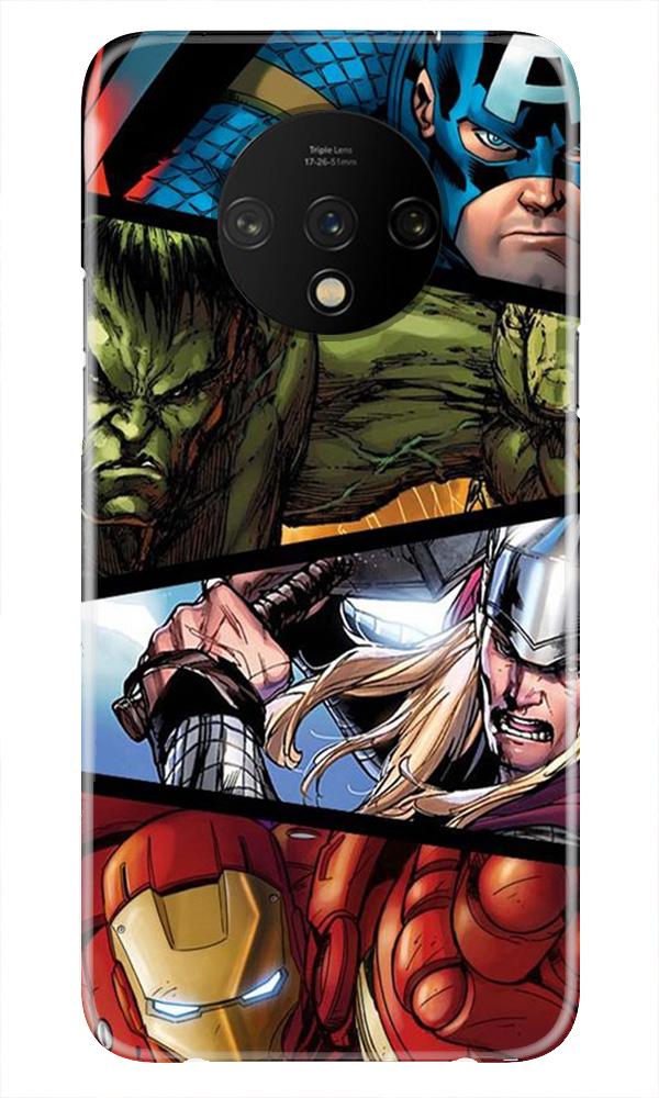 Avengers Superhero Mobile Back Case for OnePlus 7T (Design - 124) Avengers Superhero Case for OnePlus 7T (Design - 124)