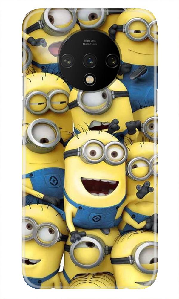 Minions Mobile Back Case for OnePlus 7T (Design - 127) Minions Case for OnePlus 7T (Design - 127)