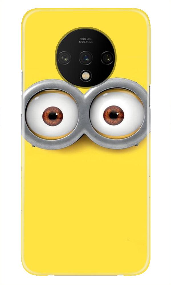 Minions Mobile Back Case for OnePlus 7T (Design - 128) Minions Case for OnePlus 7T (Design - 128)