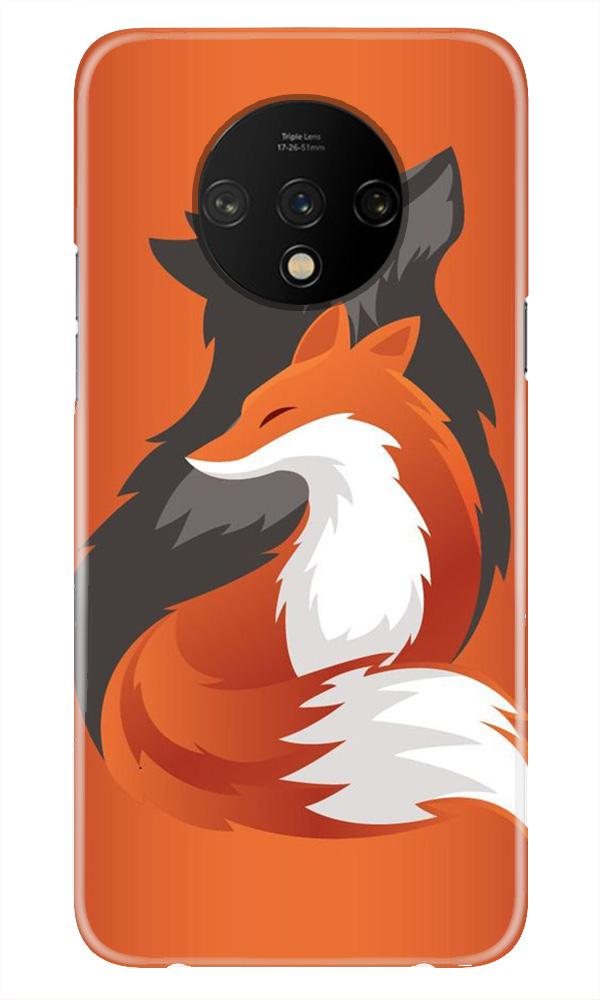 Wolf Mobile Back Case for OnePlus 7T (Design - 224) Wolf Case for OnePlus 7T (Design No. 224)
