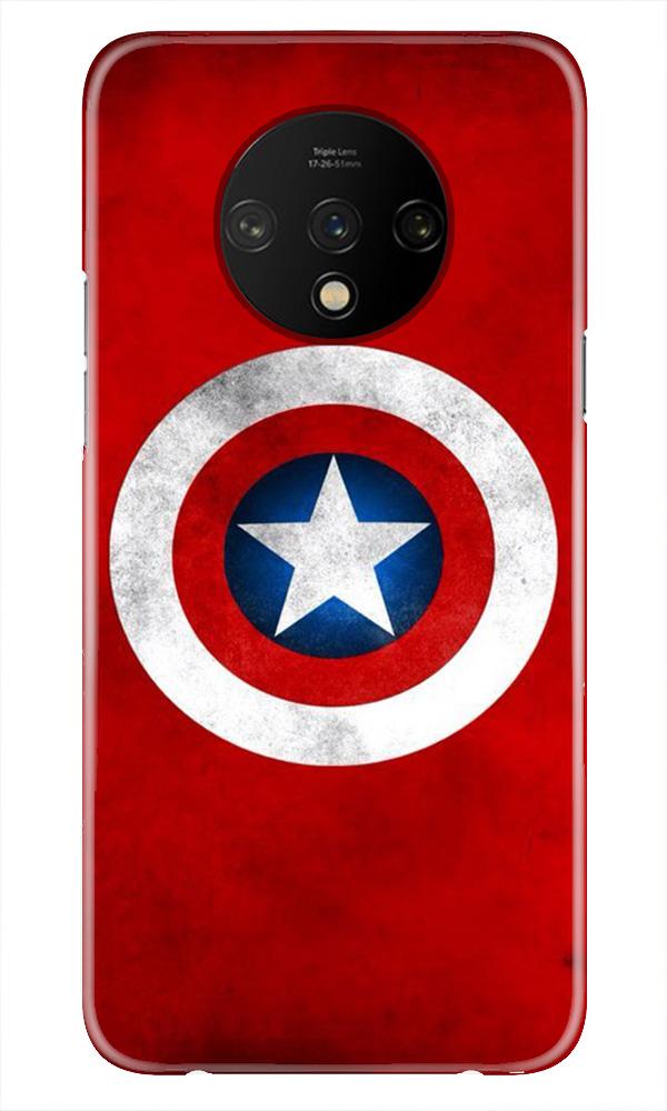 Captain America Mobile Back Case for OnePlus 7T (Design - 249) Captain America Case for OnePlus 7T (Design No. 249)