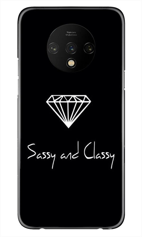 Sassy and Classy Mobile Back Case for OnePlus 7T (Design - 264) Sassy and Classy Case for OnePlus 7T (Design No. 264)