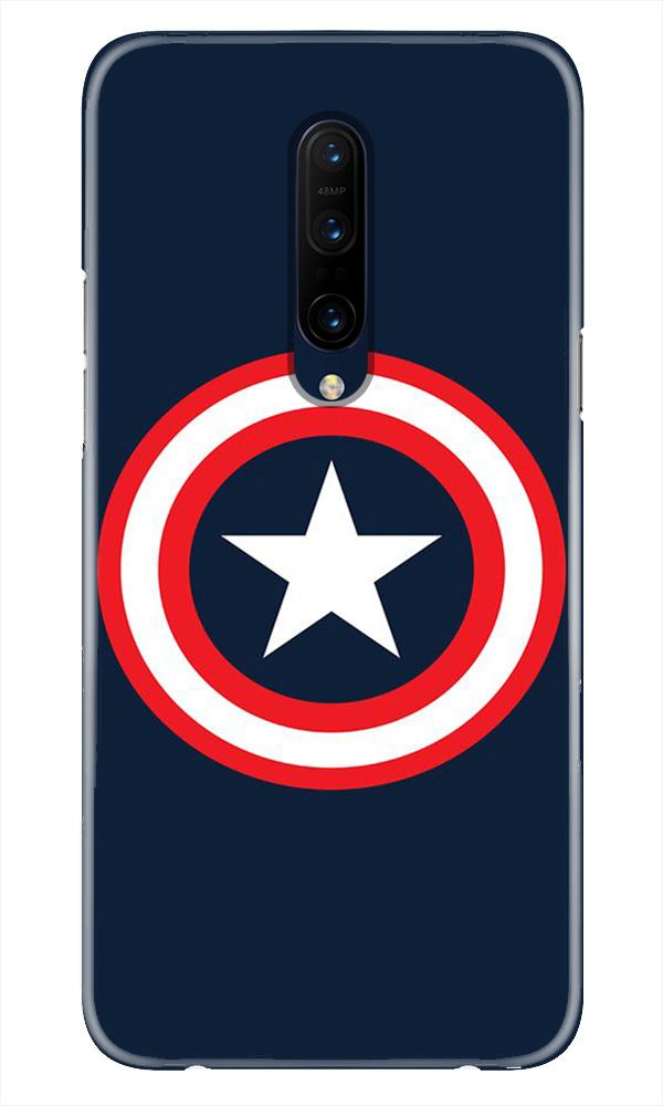 Captain America Mobile Back Case for OnePlus 7T pro (Design - 42) Captain America Case for OnePlus 7T pro