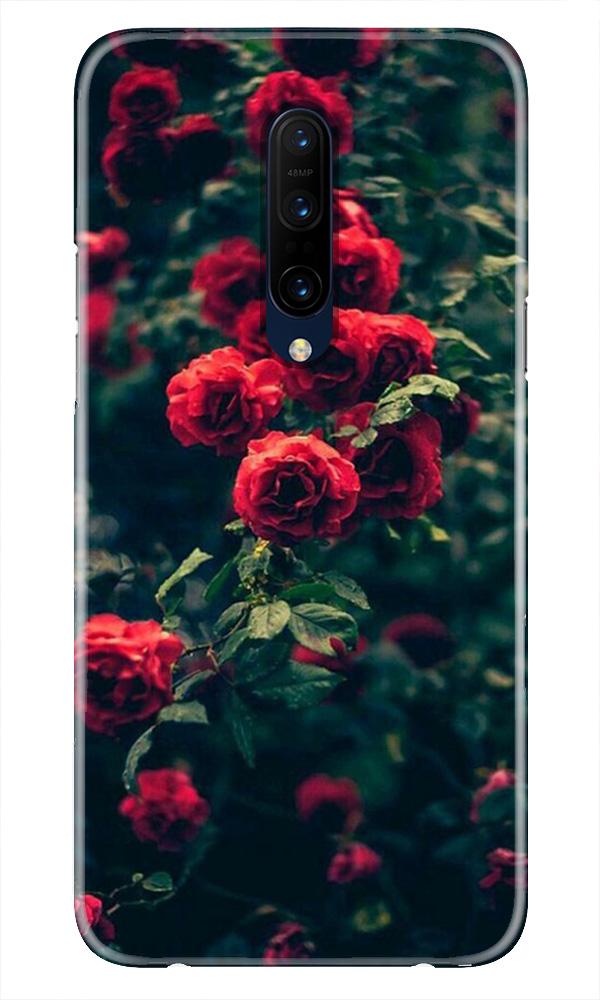 Red Rose Mobile Back Case for OnePlus 7T pro (Design - 66) Red Rose Case for OnePlus 7T pro