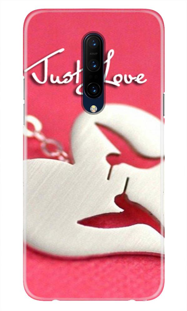 Just love Mobile Back Case for OnePlus 7T pro (Design - 88) Just love Case for OnePlus 7T pro