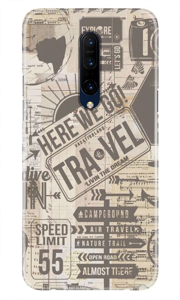 Travel Mobile Back Case for OnePlus 7T pro (Design - 104) Travel Case for OnePlus 7T pro (Design - 104)