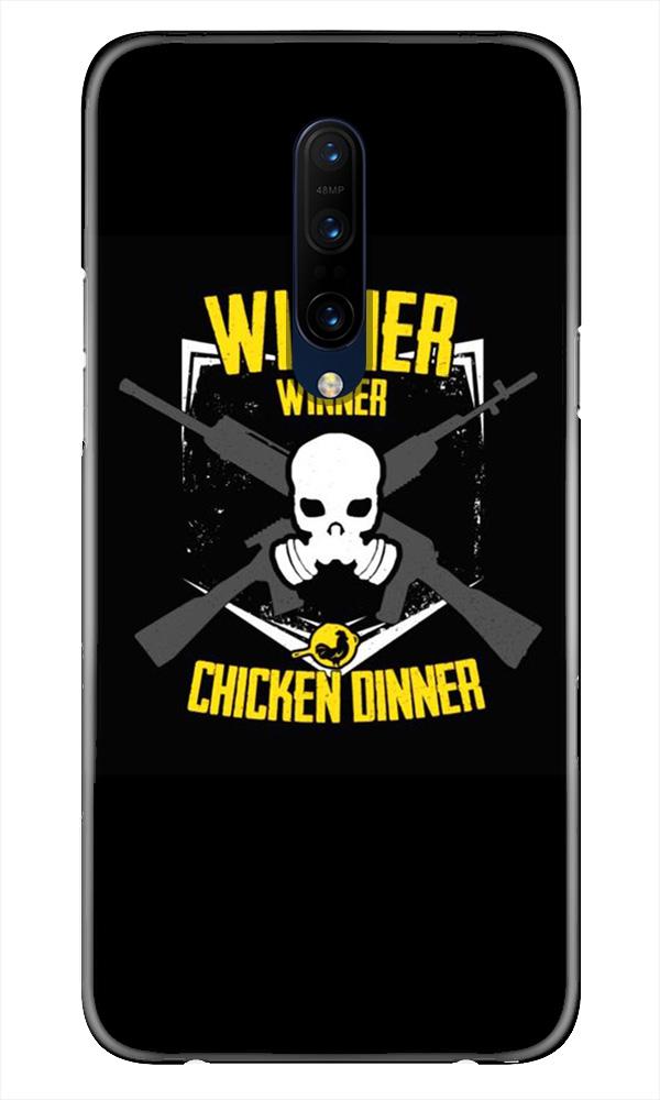 Winner Winner Chicken Dinner Mobile Back Case for OnePlus 7T pro (Design - 178) Winner Winner Chicken Dinner Case for OnePlus 7T pro (Design - 178)