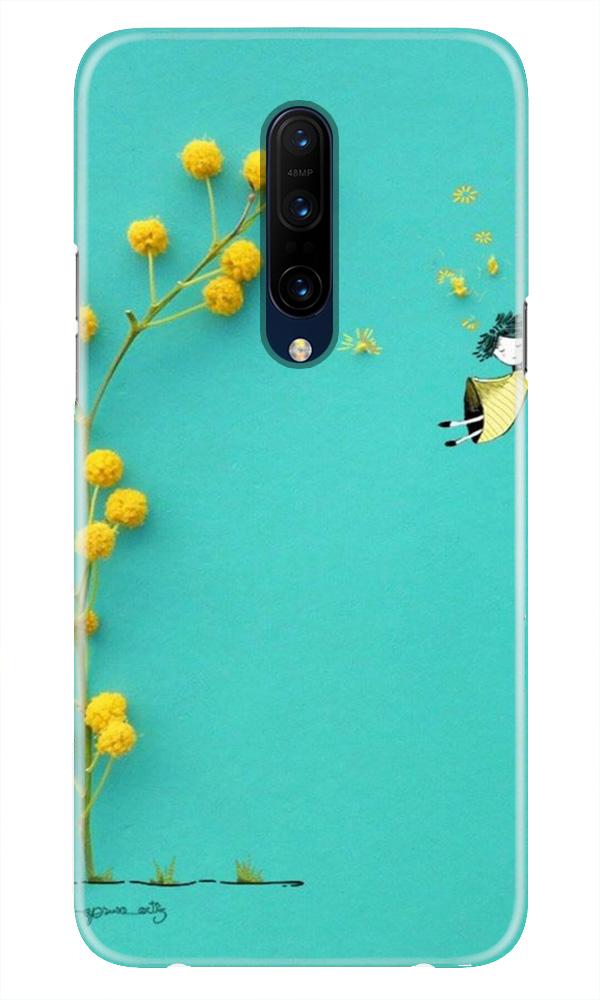 Flowers Girl Mobile Back Case for OnePlus 7T pro (Design - 216) Flowers Girl Case for OnePlus 7T pro (Design No. 216)