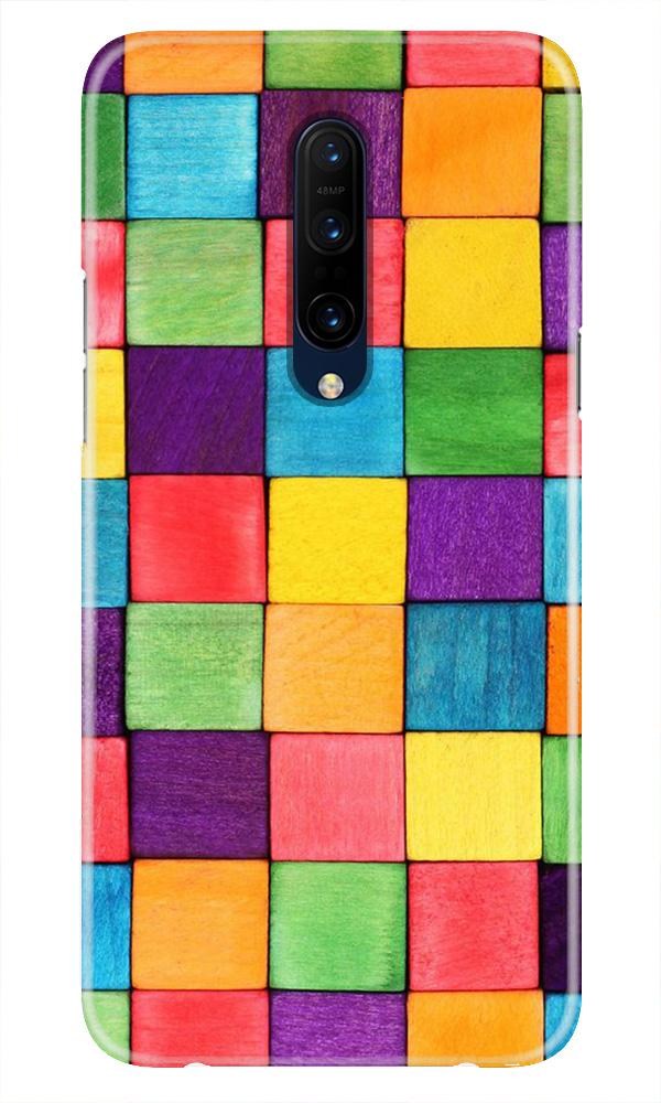 Colorful Square Mobile Back Case for OnePlus 7T pro (Design - 218) Colorful Square Case for OnePlus 7T pro (Design No. 218)
