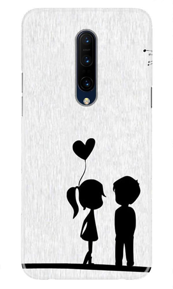 Cute Kid Couple Mobile Back Case for OnePlus 7T pro (Design - 283) Cute Kid Couple Case for OnePlus 7T pro (Design No. 283)