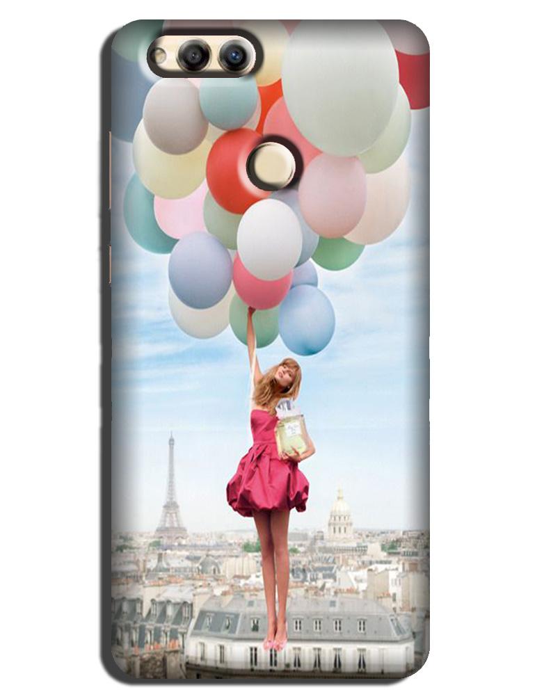 Girl with Baloon Case for Honor 7X Girl with Baloon Case for Honor 7X