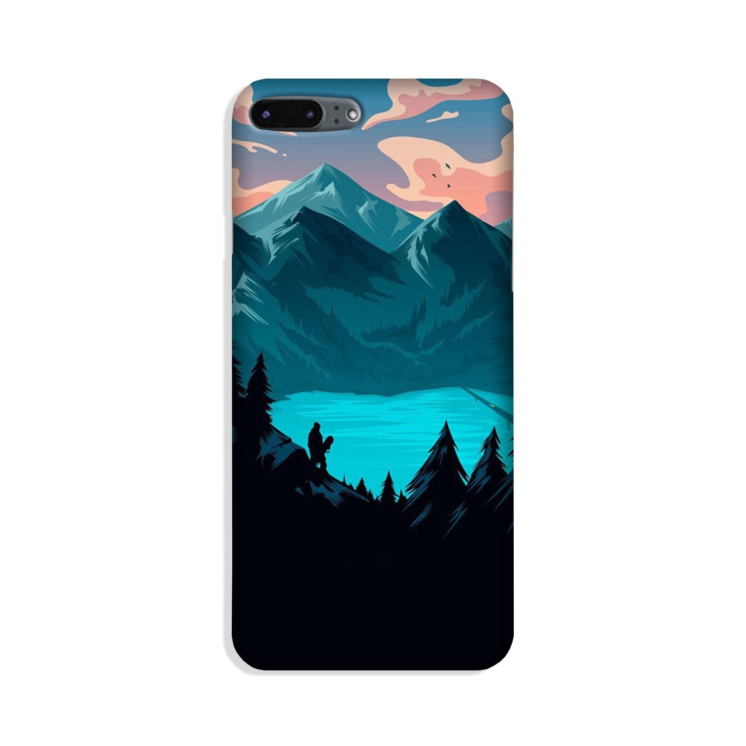 Mountains Case for iPhone 8 Plus (Design - 186) Mountains Case for iPhone 8 Plus (Design - 186)