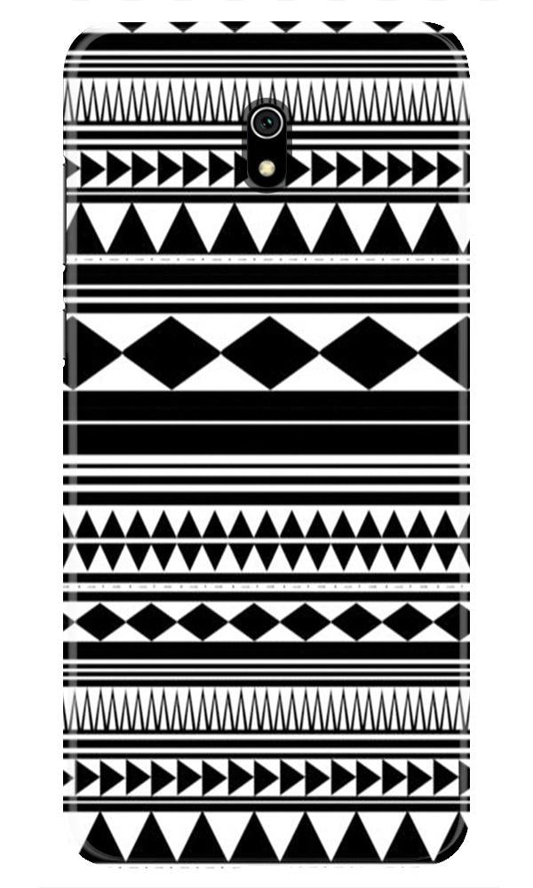 Black white Pattern Mobile Back Case for Xiaomi Redmi 8A (Design - 5) Black white Pattern Case for Xiaomi Redmi 8A