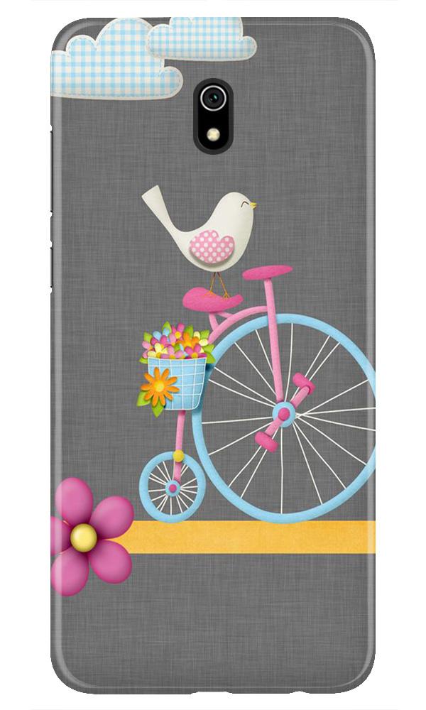 Sparron with cycle Mobile Back Case for Xiaomi Redmi 8A (Design - 34) Sparron with cycle Case for Xiaomi Redmi 8A