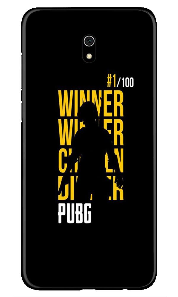Pubg Winner Winner Mobile Back Case for Xiaomi Redmi 8A (Design - 177) Pubg Winner Winner Case for Xiaomi Redmi 8A (Design - 177)