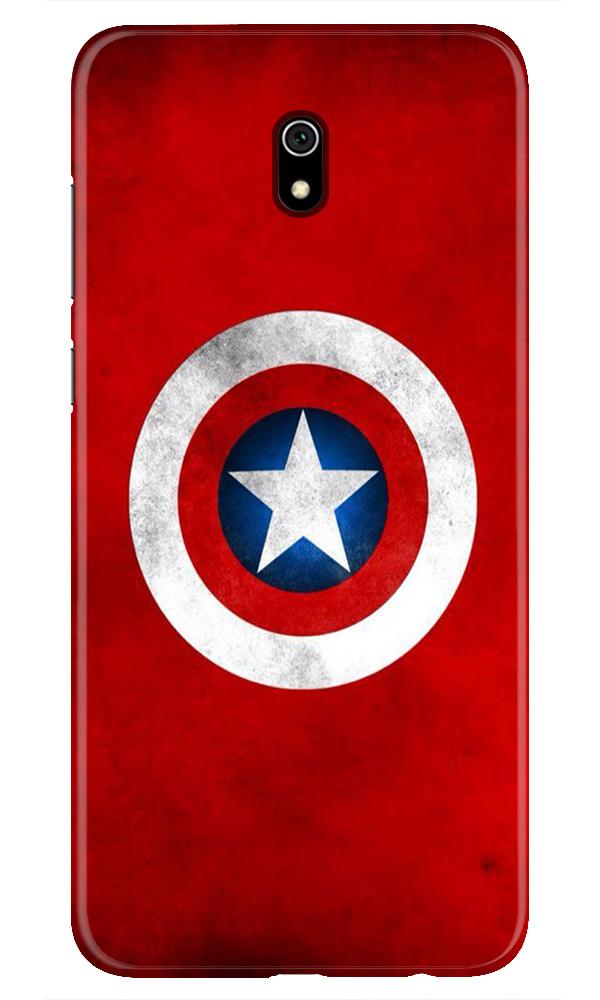 Captain America Mobile Back Case for Xiaomi Redmi 8A (Design - 249) Captain America Case for Xiaomi Redmi 8A (Design No. 249)