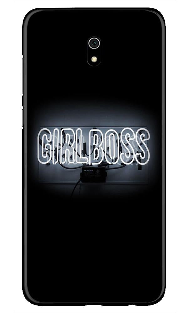 Girl Boss Black Mobile Back Case for Xiaomi Redmi 8A (Design - 268) Girl Boss Black Case for Xiaomi Redmi 8A (Design No. 268)