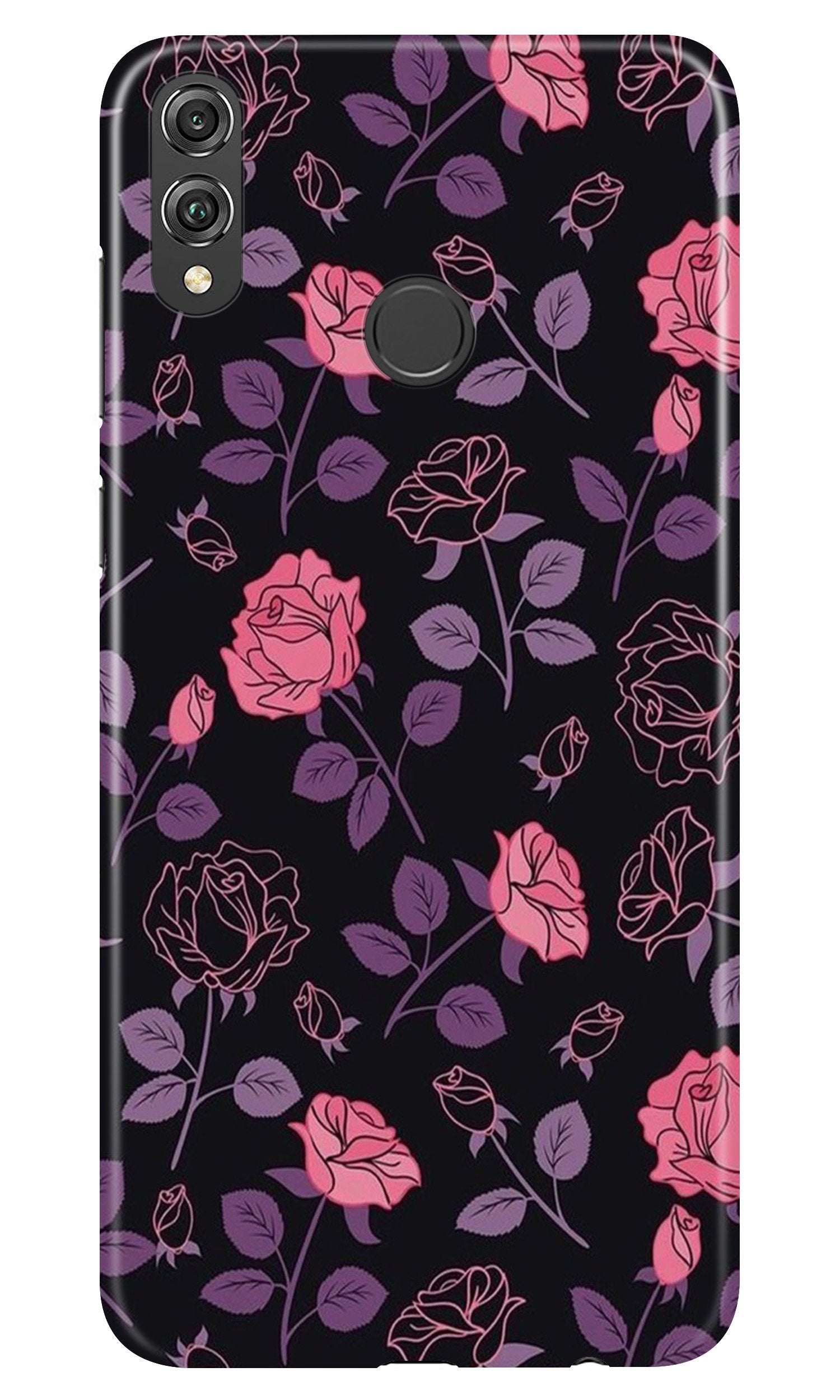 Rose Pattern Case for Honor 8X Rose Pattern Case for Honor 8X