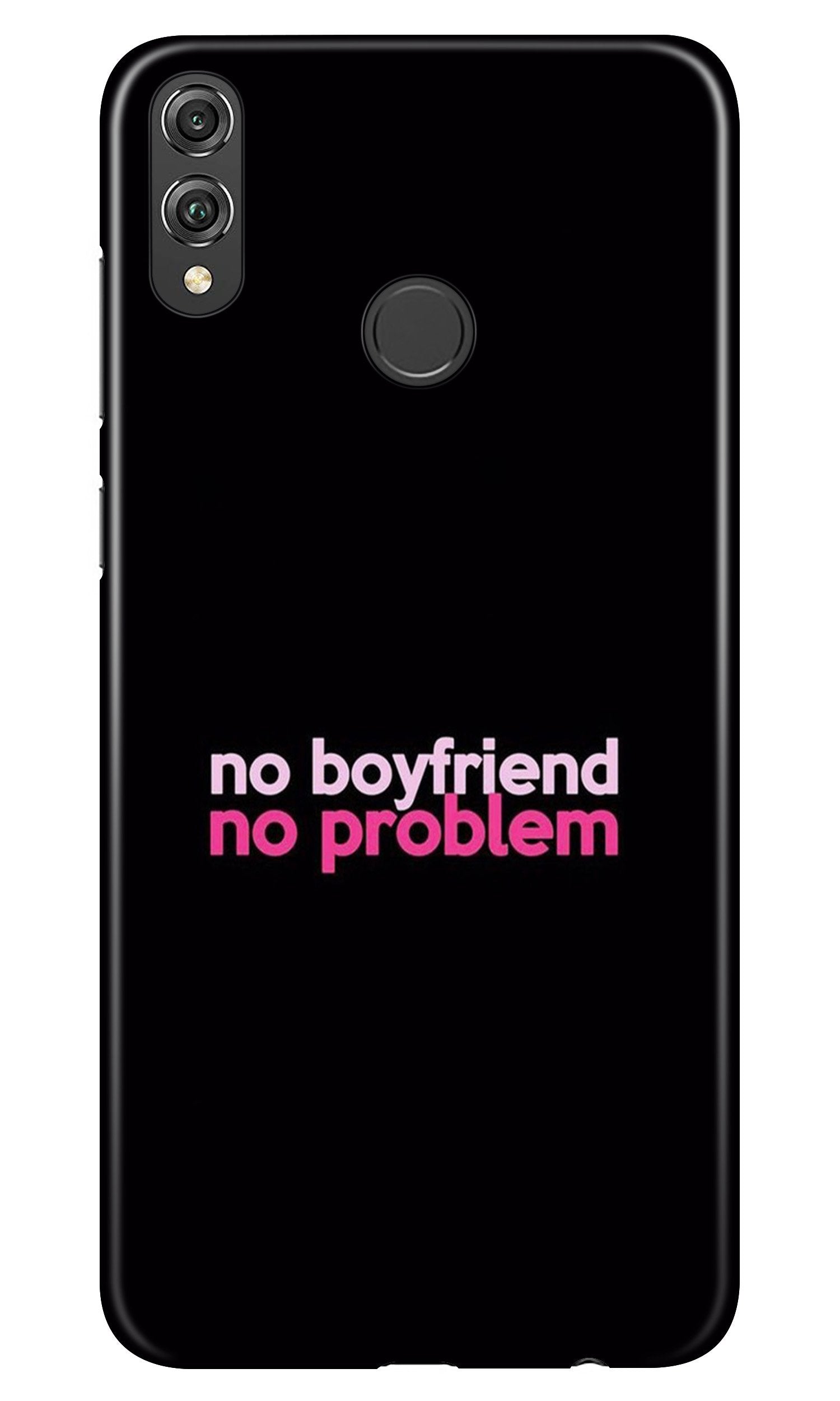 No Boyfriend No problem Case for Realme 3i (Design - 138) No Boyfriend No problem Case for Realme 3i (Design - 138)