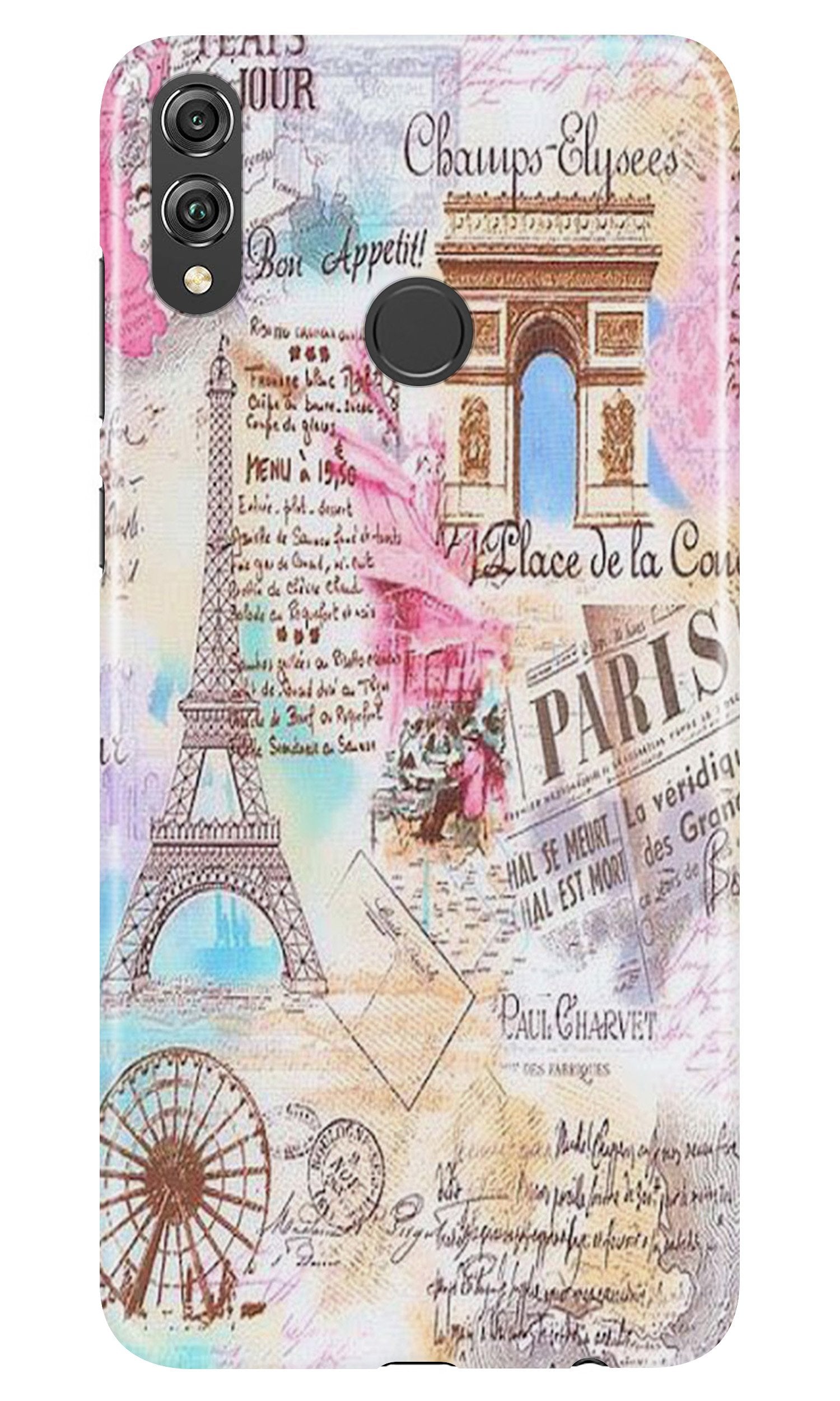 Paris Eiftel Tower Case for Honor Play Paris Eiftel Tower Case for Honor Play