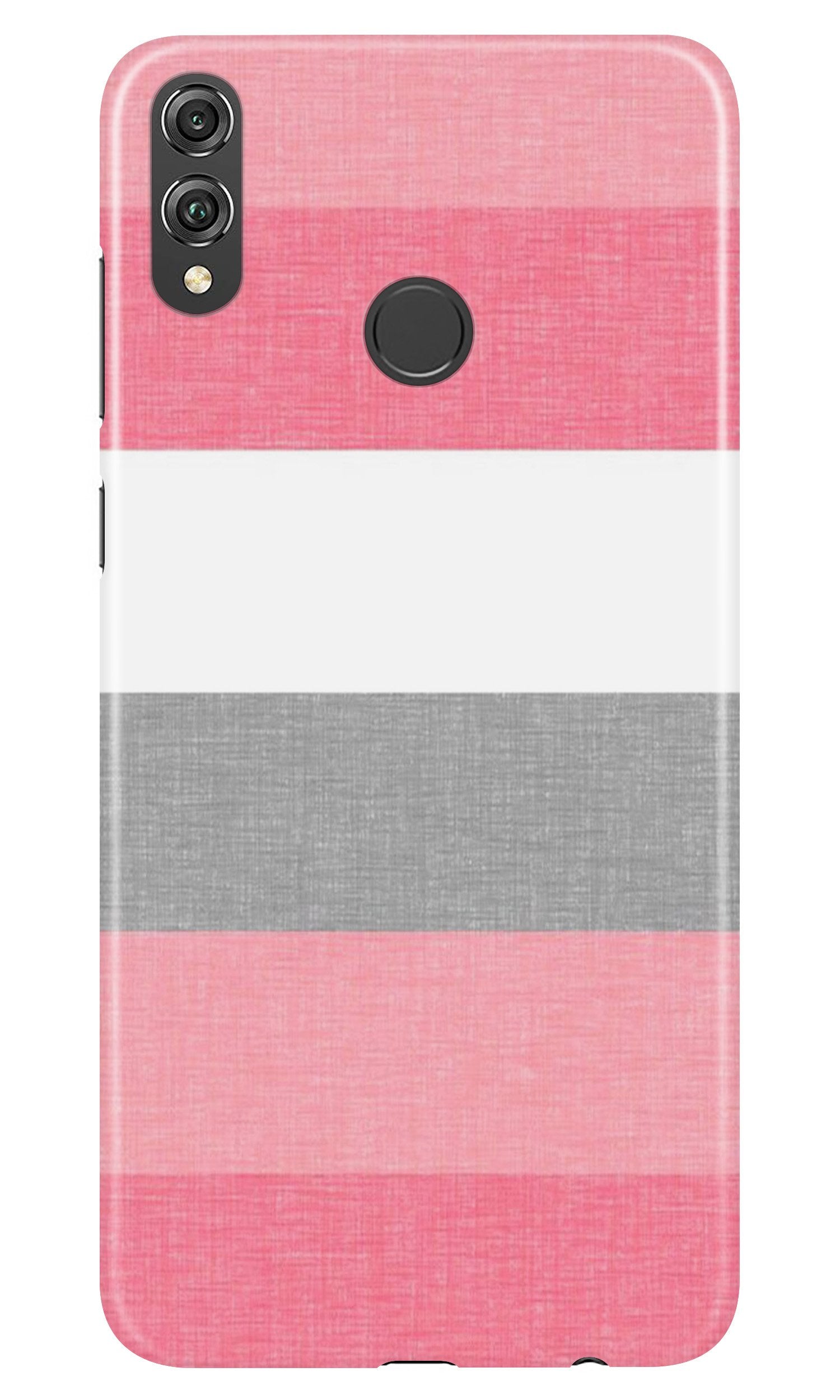 Pink white pattern Case for Honor 8X Pink white pattern Case for Honor 8X