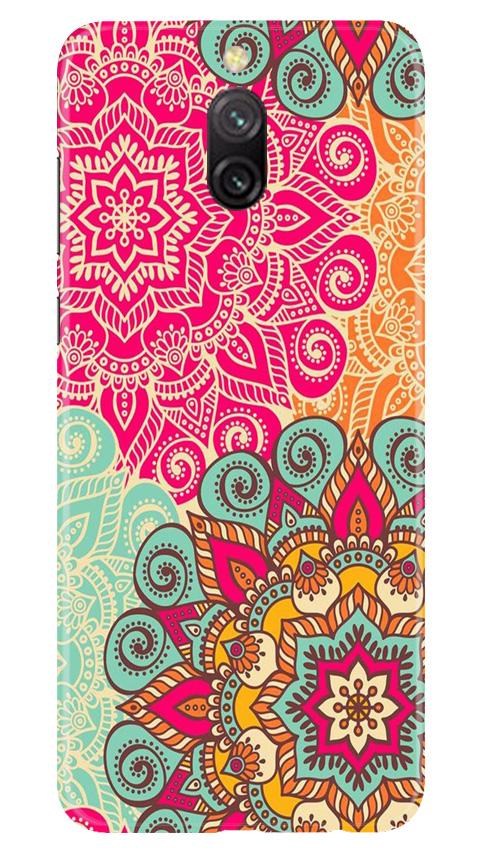 Rangoli art Mobile Back Case for Redmi 8a Dual (Design - 6) Rangoli art Case for Redmi 8a Dual