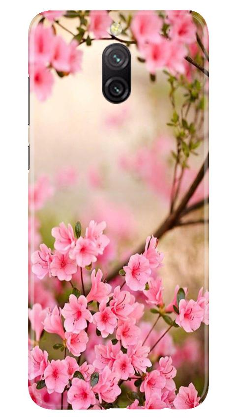 Pink flowers Mobile Back Case for Redmi 8a Dual (Design - 69) Pink flowers Case for Redmi 8a Dual