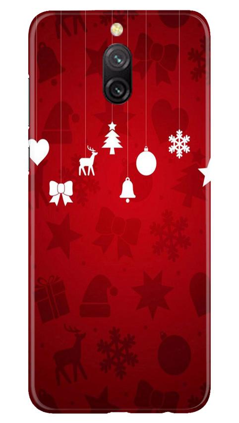 Christmas Mobile Back Case for Redmi 8a Dual (Design - 78) Christmas Case for Redmi 8a Dual
