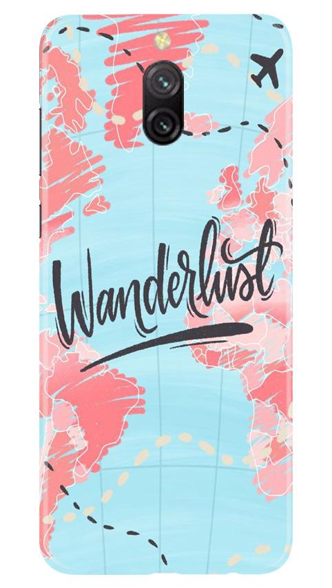 Wonderlust Travel Mobile Back Case for Redmi 8a Dual (Design - 223) Wonderlust Travel Case for Redmi 8a Dual (Design No. 223)
