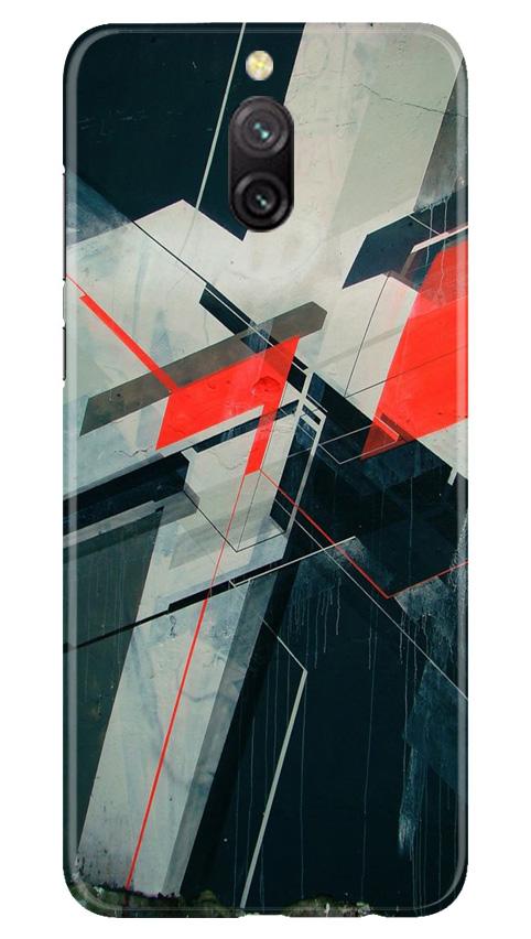 Modern Art Mobile Back Case for Redmi 8a Dual (Design - 231) Modern Art Case for Redmi 8a Dual (Design No. 231)