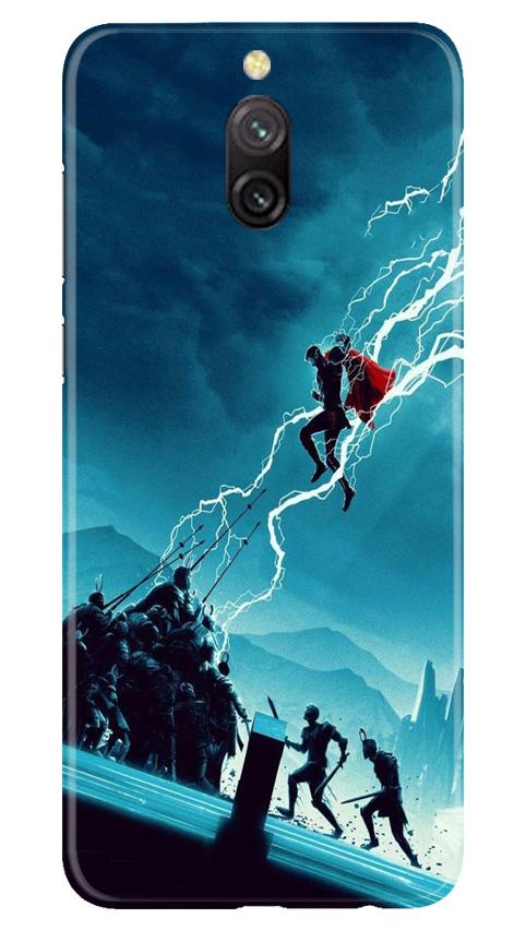 Thor Avengers Mobile Back Case for Redmi 8a Dual (Design - 243) Thor Avengers Case for Redmi 8a Dual (Design No. 243)