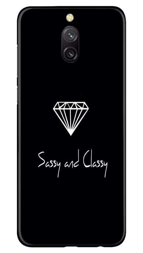 Sassy and Classy Mobile Back Case for Redmi 8a Dual (Design - 264) Sassy and Classy Case for Redmi 8a Dual (Design No. 264)