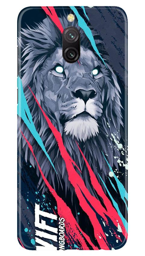 Lion Mobile Back Case for Redmi 8a Dual (Design - 278) Lion Case for Redmi 8a Dual (Design No. 278)