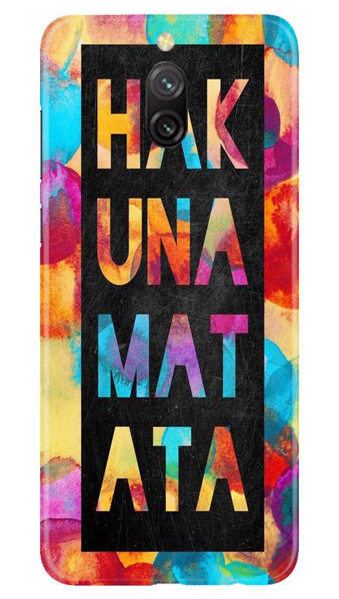 Hakuna Matata Mobile Back Case for Redmi 8a Dual (Design - 323) Hakuna Matata Mobile Back Case for Redmi 8a Dual (Design - 323)