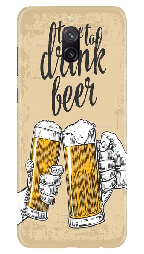 Drink Beer Mobile Back Case for Redmi 8a Dual (Design - 328) Drink Beer Mobile Back Case for Redmi 8a Dual (Design - 328)