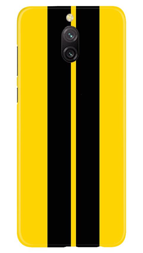 Black Yellow Pattern Mobile Back Case for Redmi 8a Dual (Design - 377) Black Yellow Pattern Mobile Back Case for Redmi 8a Dual (Design - 377)