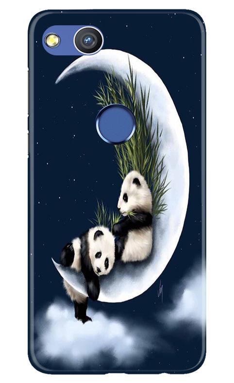 Panda Moon Mobile Back Case for Honor 8 Lite (Design - 318) Panda Moon Mobile Back Case for Honor 8 Lite (Design - 318)