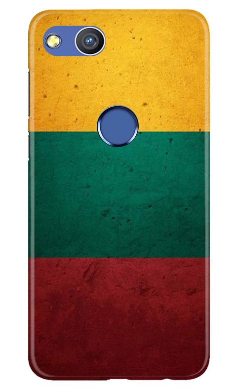 Color Pattern Mobile Back Case for Honor 8 Lite (Design - 374)