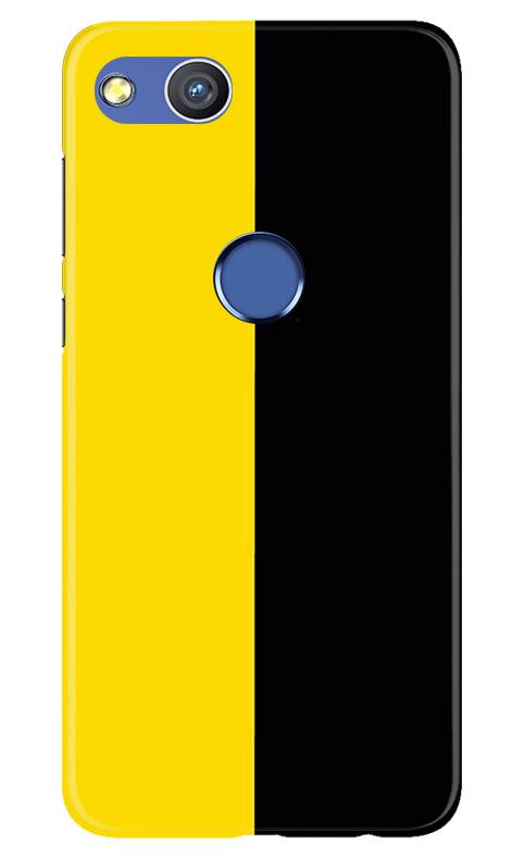 Black Yellow Pattern Mobile Back Case for Honor 8 Lite (Design - 397) Black Yellow Pattern Mobile Back Case for Honor 8 Lite (Design - 397)