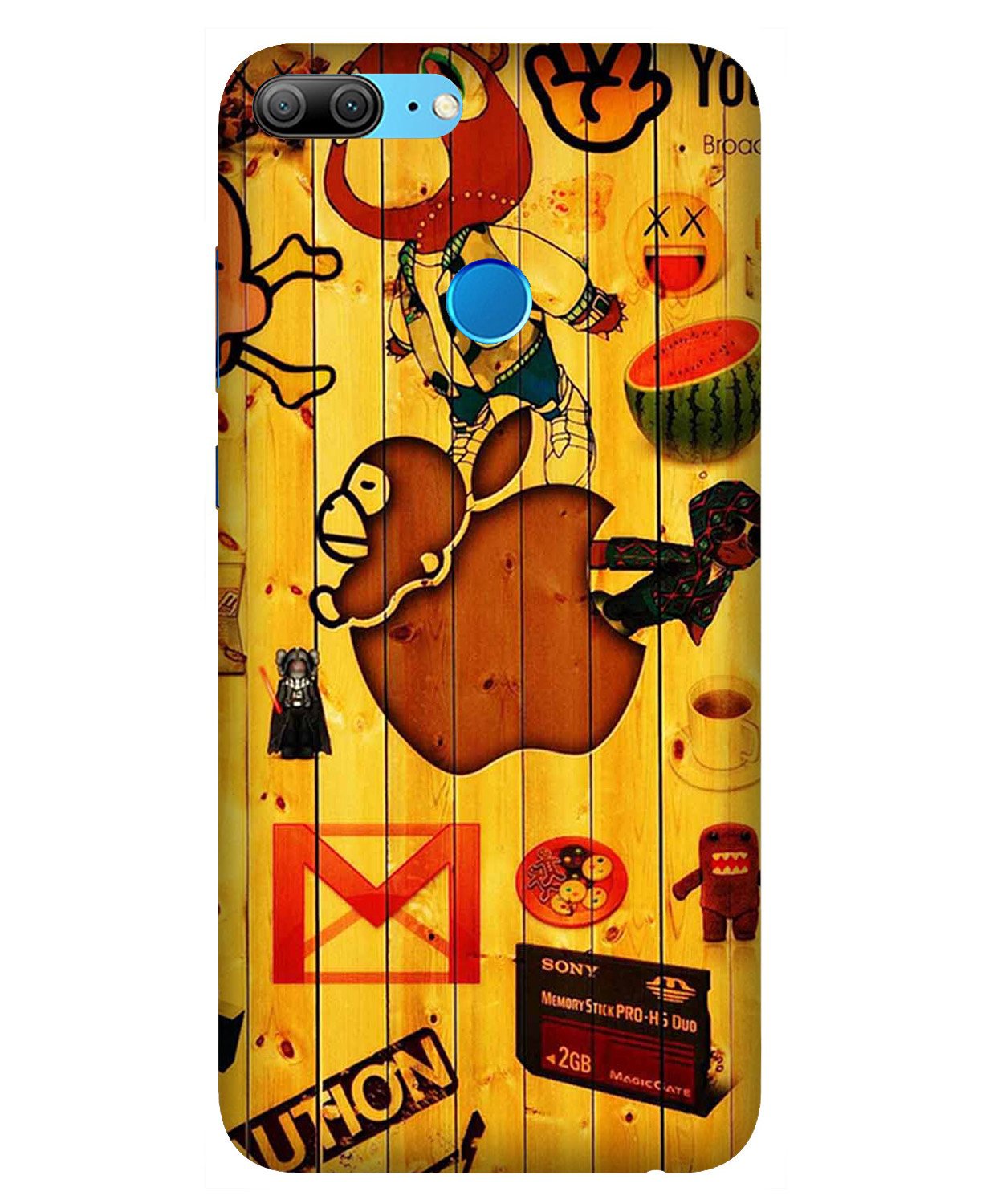 Wooden Texture Mobile Back Case for Honor 9 Lite (Design - 367) Wooden Texture Mobile Back Case for Honor 9 Lite (Design - 367)