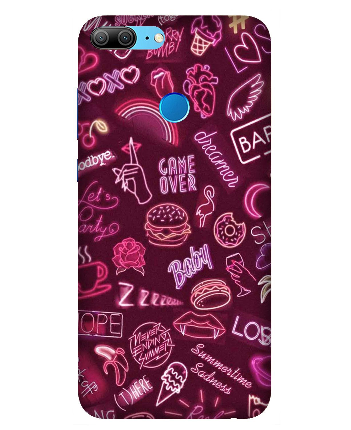 Party Theme Mobile Back Case for Honor 9 Lite (Design - 392) Party Theme Mobile Back Case for Honor 9 Lite (Design - 392)