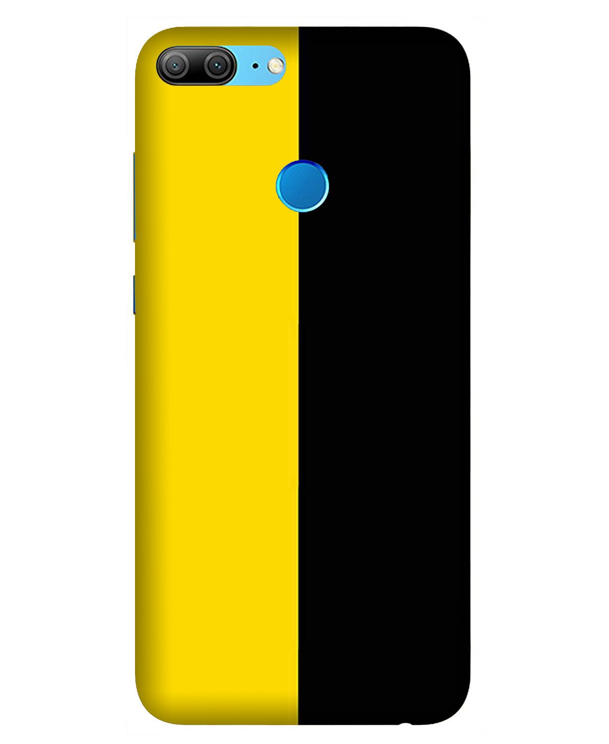 Black Yellow Pattern Mobile Back Case for Honor 9 Lite (Design - 397) Black Yellow Pattern Mobile Back Case for Honor 9 Lite (Design - 397)