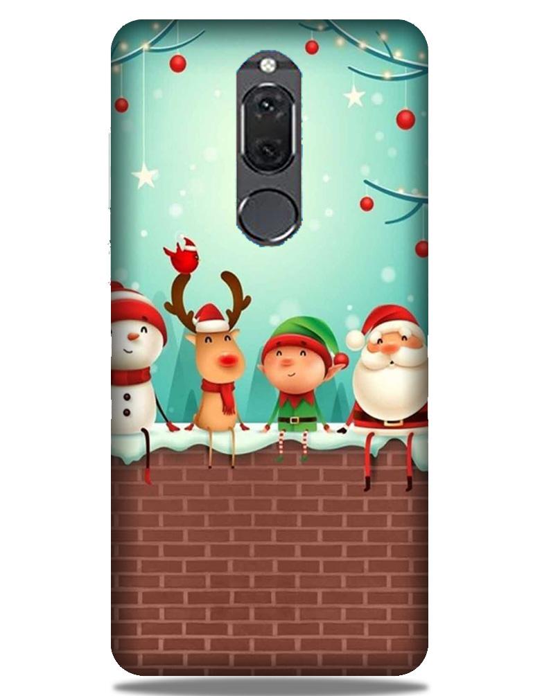 Santa Claus Mobile Back Case for Honor 9i (Design - 334) Santa Claus Mobile Back Case for Honor 9i (Design - 334)
