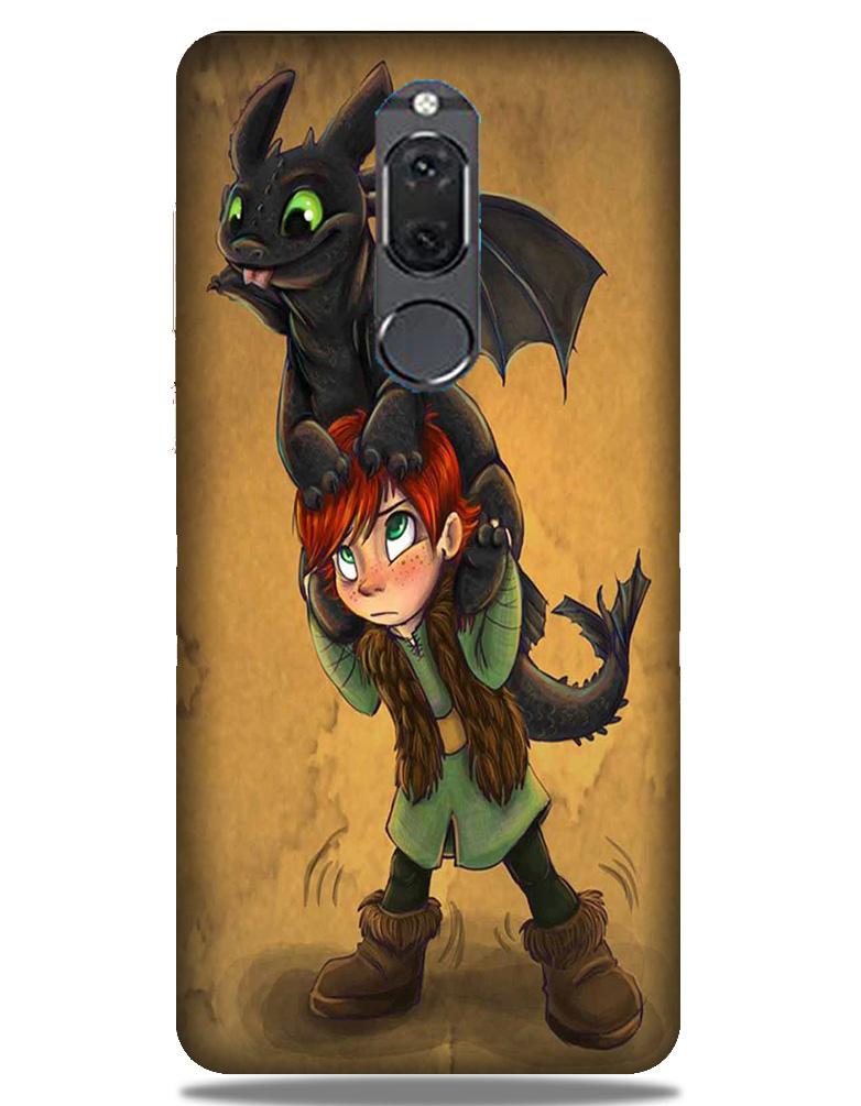 Dragon Mobile Back Case for Honor 9i (Design - 336) Dragon Mobile Back Case for Honor 9i (Design - 336)