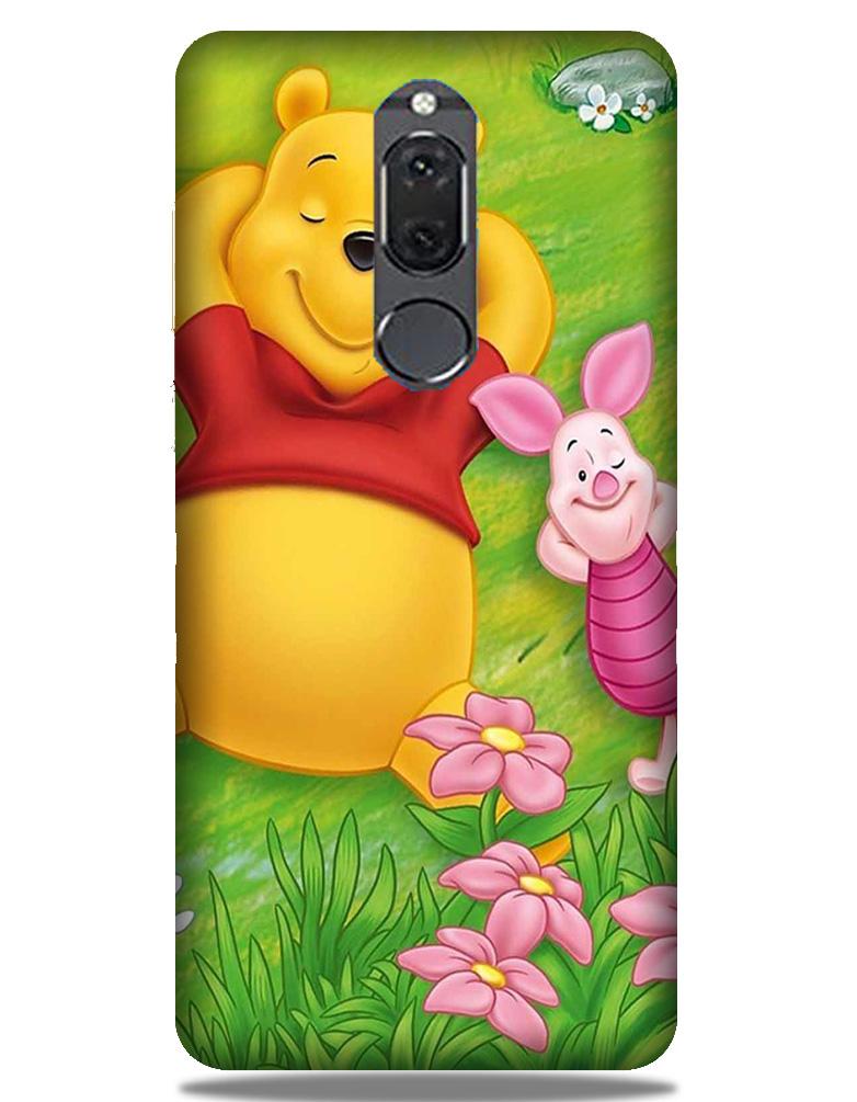 Winnie The Pooh Mobile Back Case for Honor 9i (Design - 348) Winnie The Pooh Mobile Back Case for Honor 9i (Design - 348)