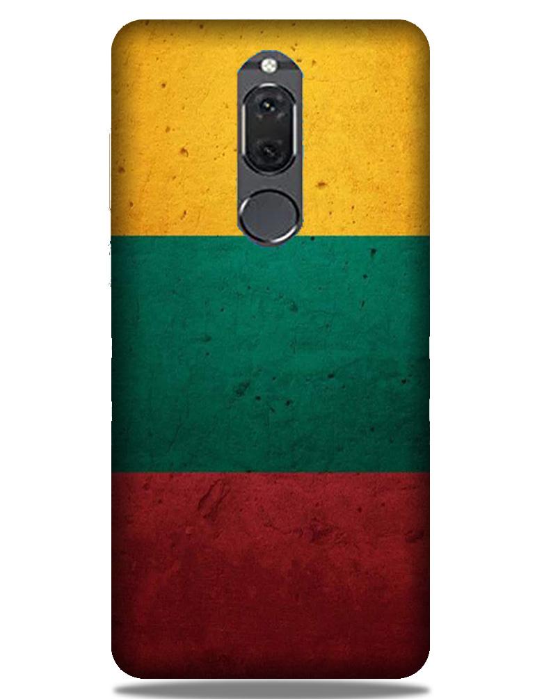 Color Pattern Mobile Back Case for Honor 9i (Design - 374) Color Pattern Mobile Back Case for Honor 9i (Design - 374)