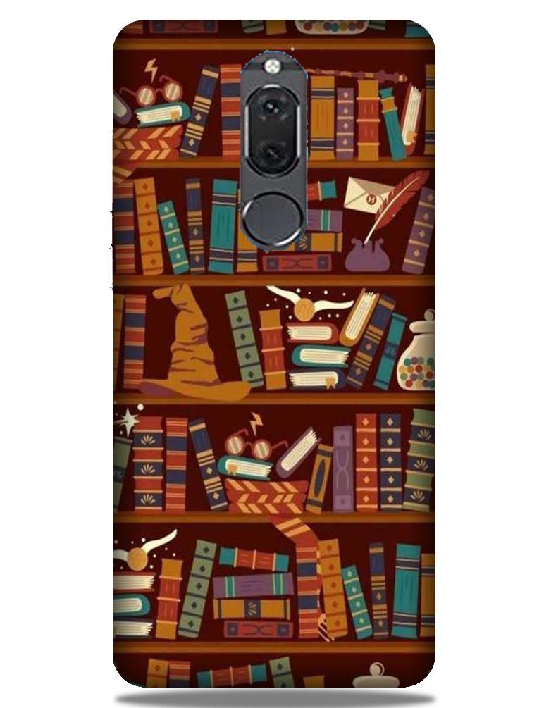 Book Shelf Mobile Back Case for Honor 9i (Design - 390) Book Shelf Mobile Back Case for Honor 9i (Design - 390)