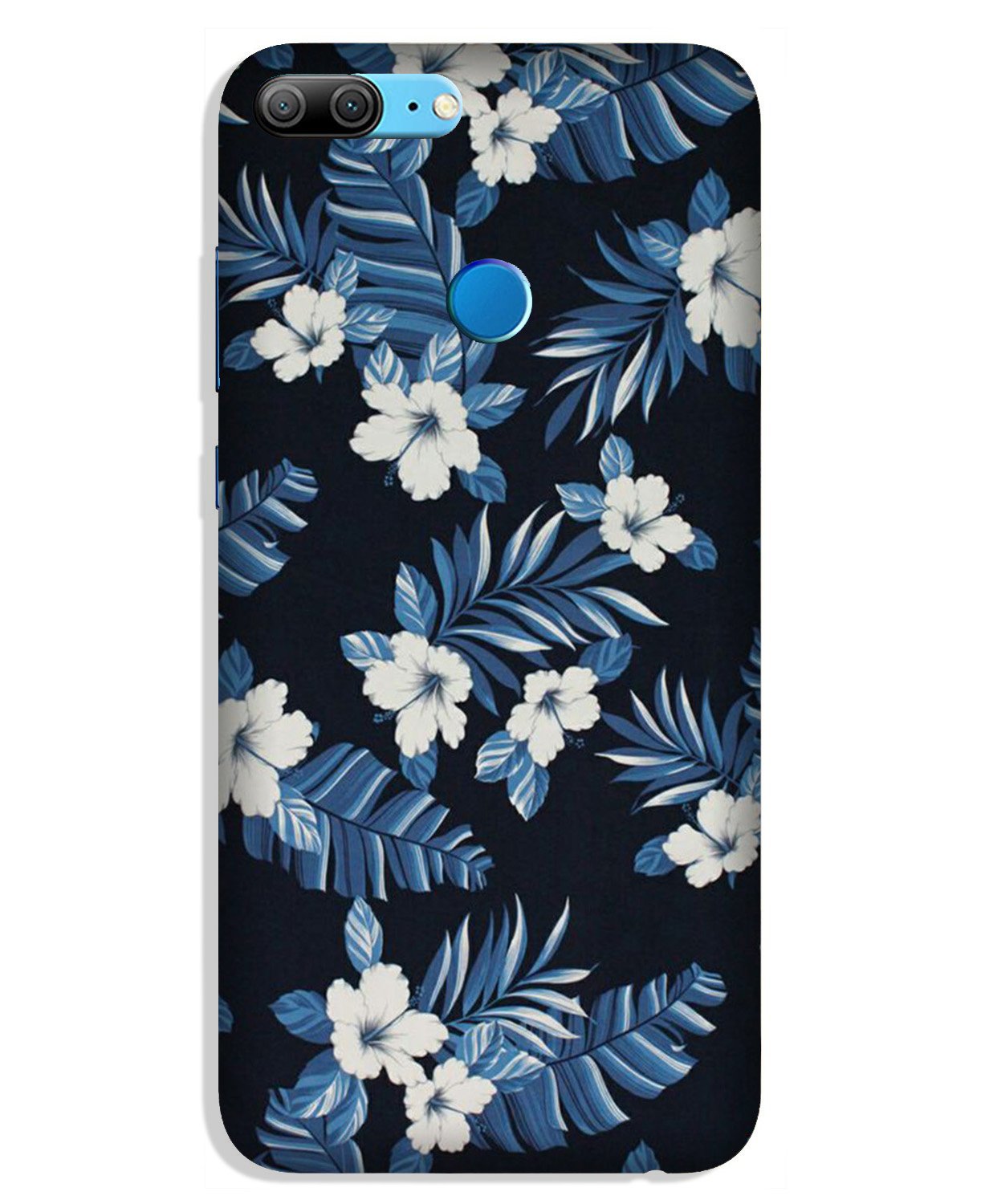 White flowers Blue Background2 Case for Honor 9 Lite White flowers Blue Background2 Case for Honor 9 Lite