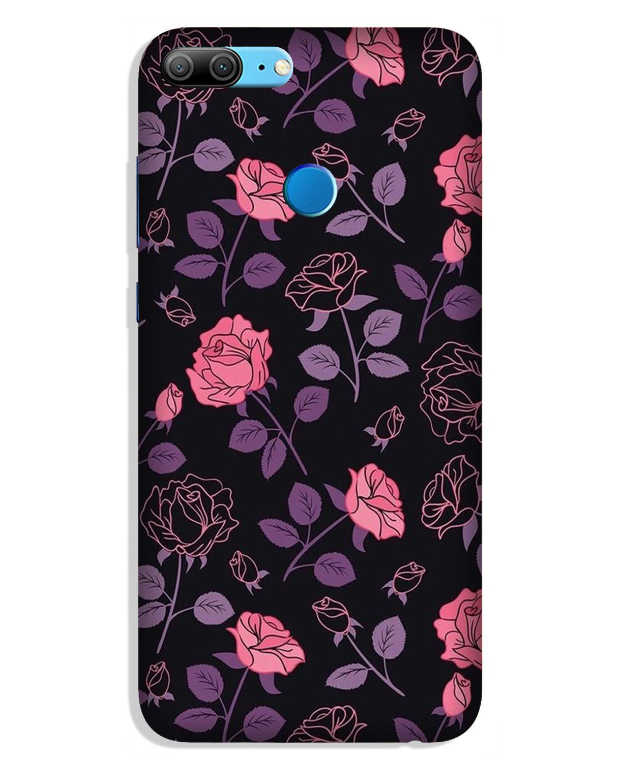 Rose Black Background Case for Honor 9 Lite Rose Black Background Case for Honor 9 Lite
